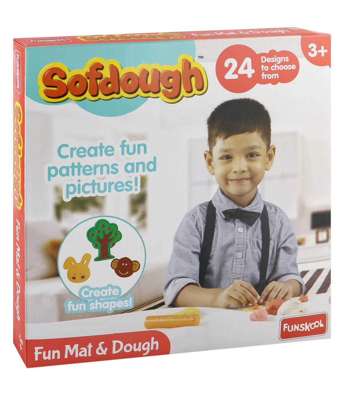 Funskool Sofdough Fun Mat & Dough Clay Set