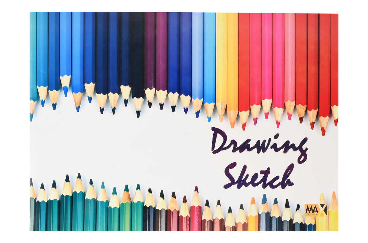 Max Large Drawing Book – 16 Sheets, 80 gsm