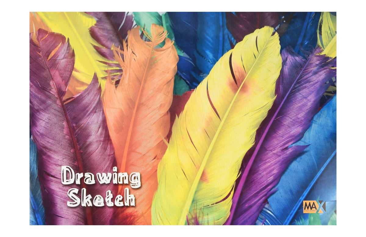 Max Large Drawing Book – 16 Sheets, 80 gsm