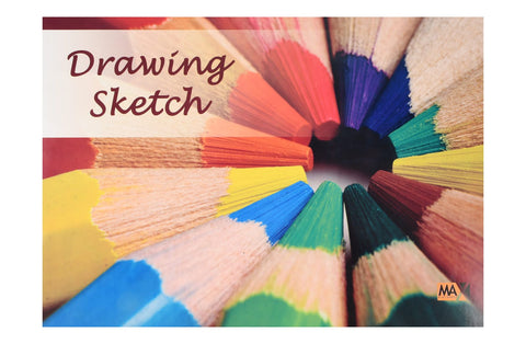 Max Large Drawing Book – 16 Sheets, 80 gsm