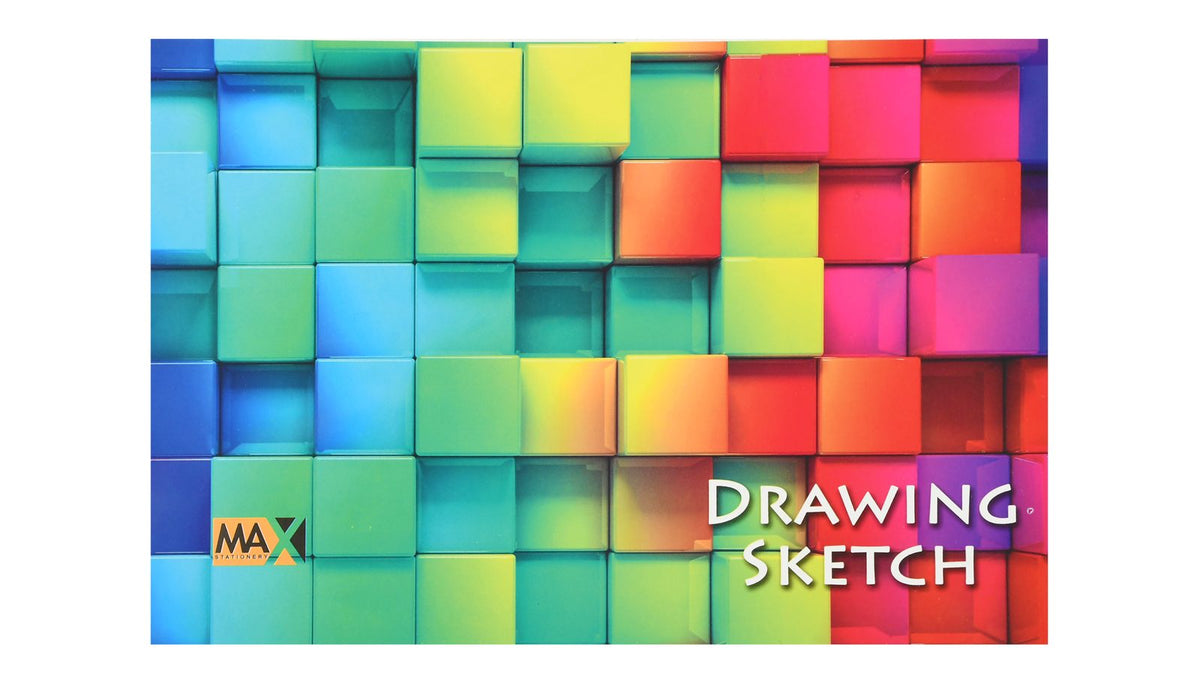 Max Small Drawing Book – 16 Sheets, 80 gsm