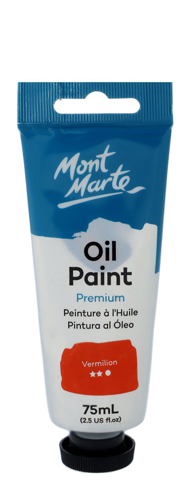 Mont Marte Oil Paint 75 ml – Vermilion