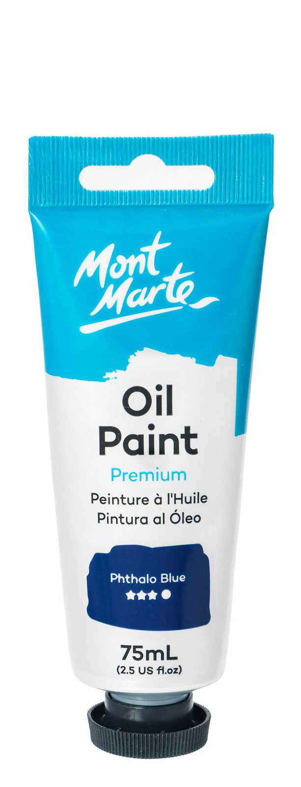 Mont Marte Oil Paint 75 ml – Phthalo Blue