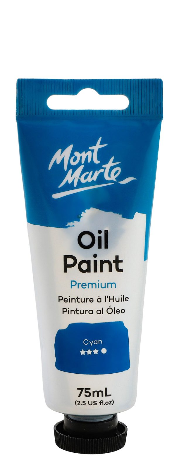 Mont Marte Oil Paint 75 ml – Cyan