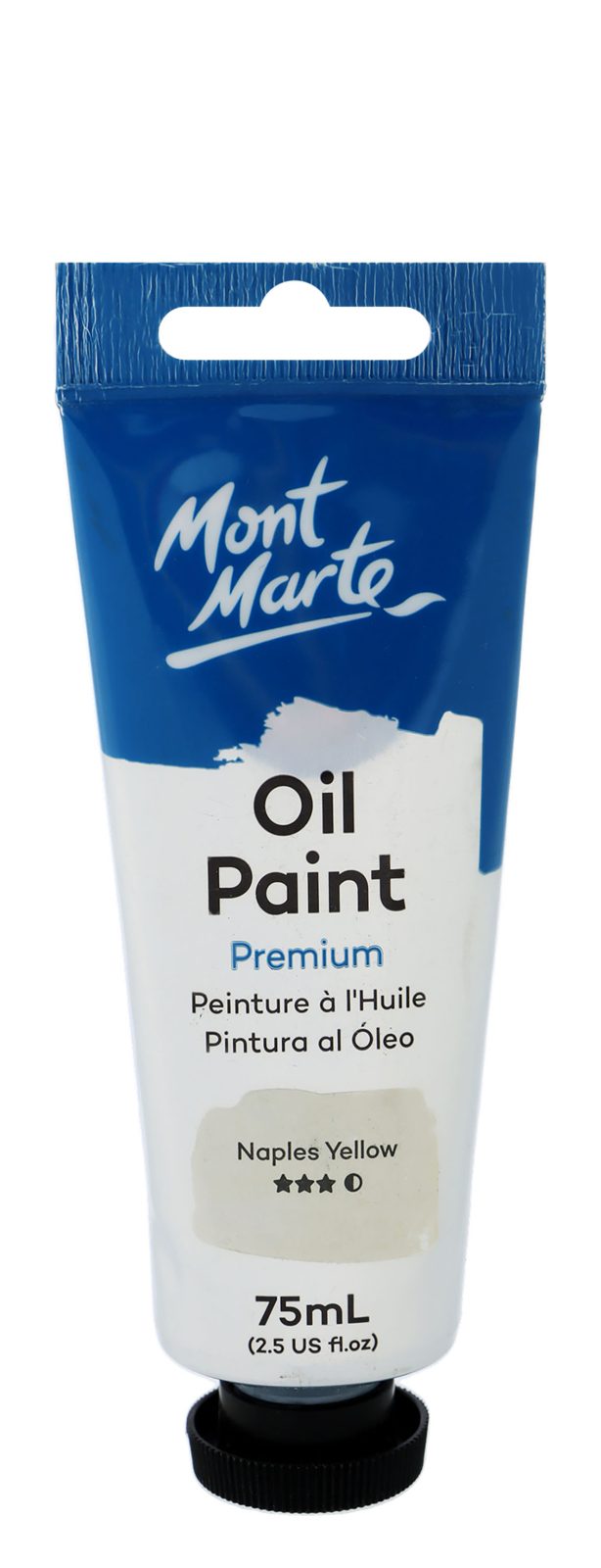 Mont Marte Oil Paint 75 ml – Naples Yellow