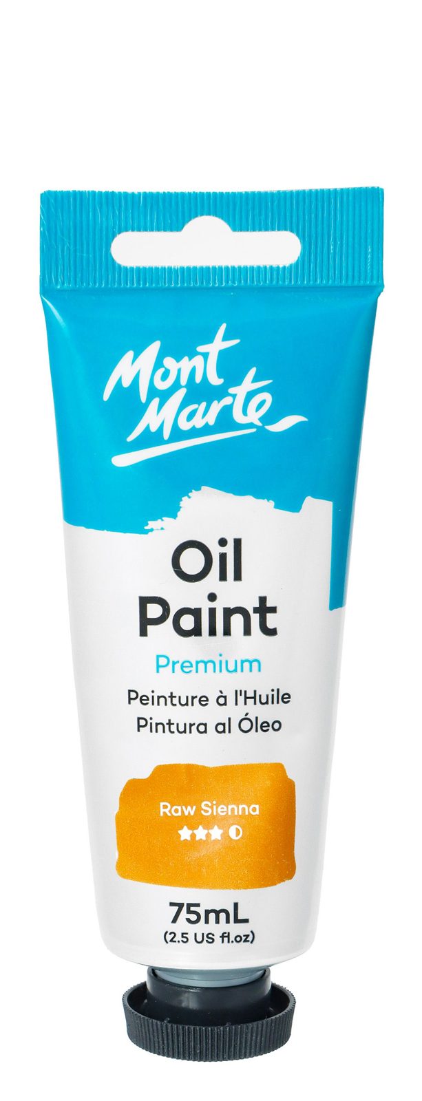 Mont Marte Oil Paint 75 ml – Raw Sienna
