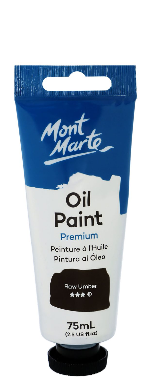Mont Marte Oil Paint 75 ml – Raw Umber