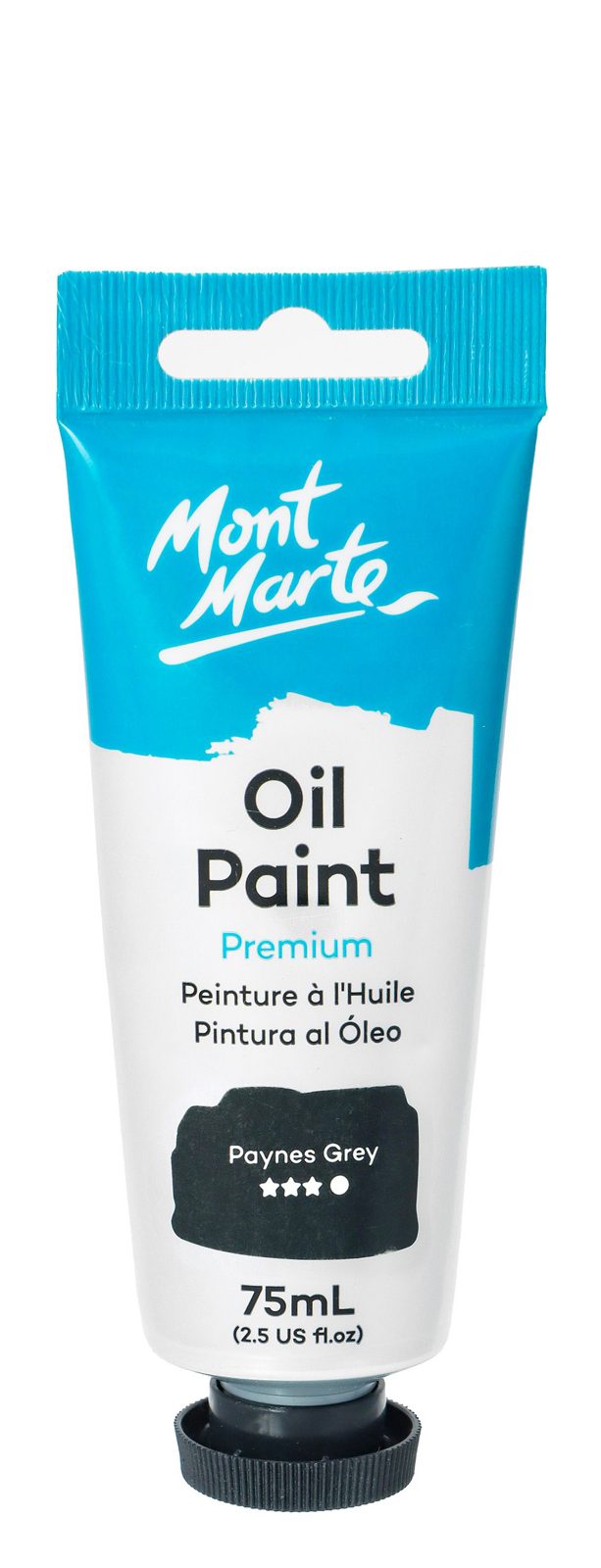 Mont Marte Oil Paint 75 ml – Payne's Grey
