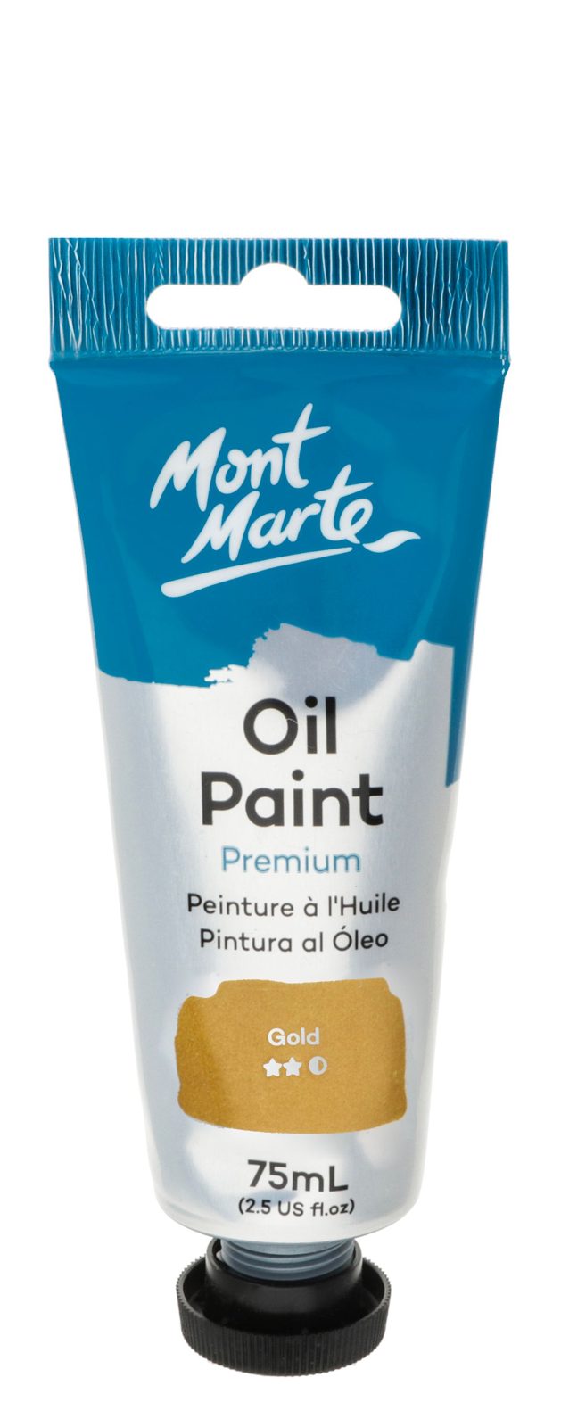 Mont Marte Oil Paint 75 ml – Gold