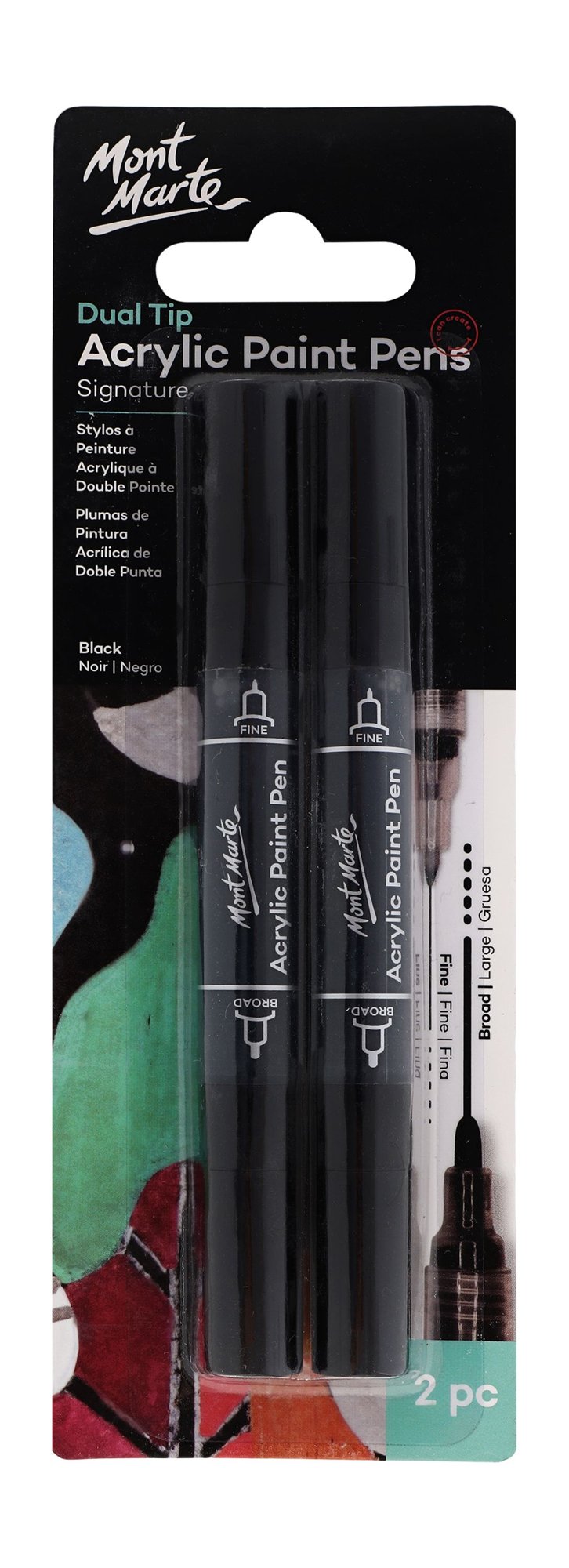 Mont Marte Dual Tip Acrylic Paint Pens