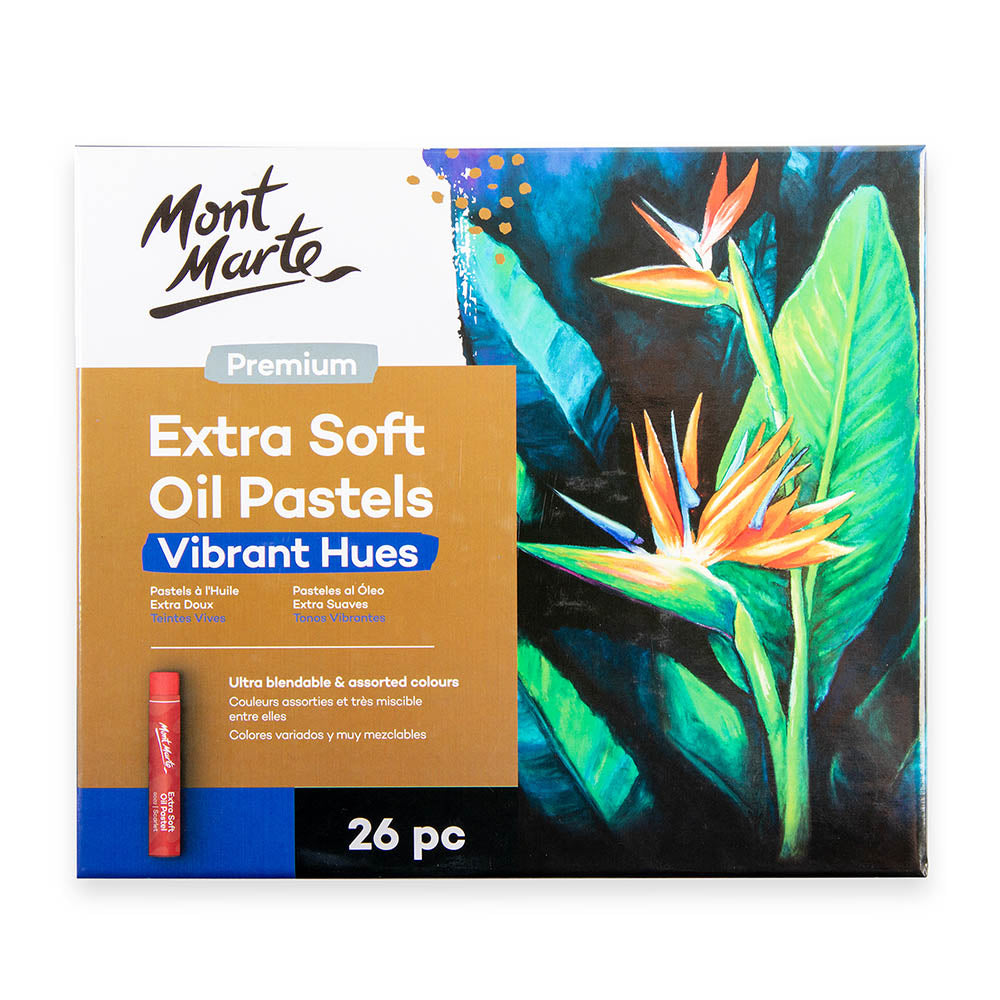 Premium Extra Soft Oil Pastels