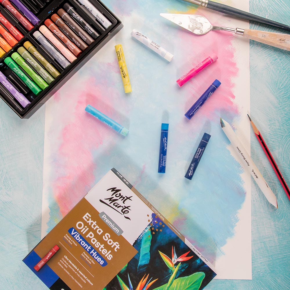 Premium Extra Soft Oil Pastels