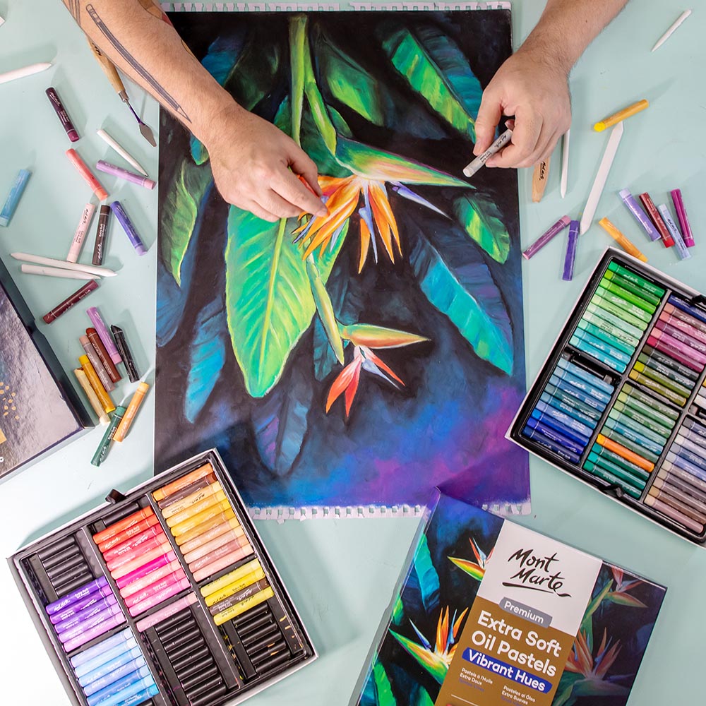 Premium Extra Soft Oil Pastels