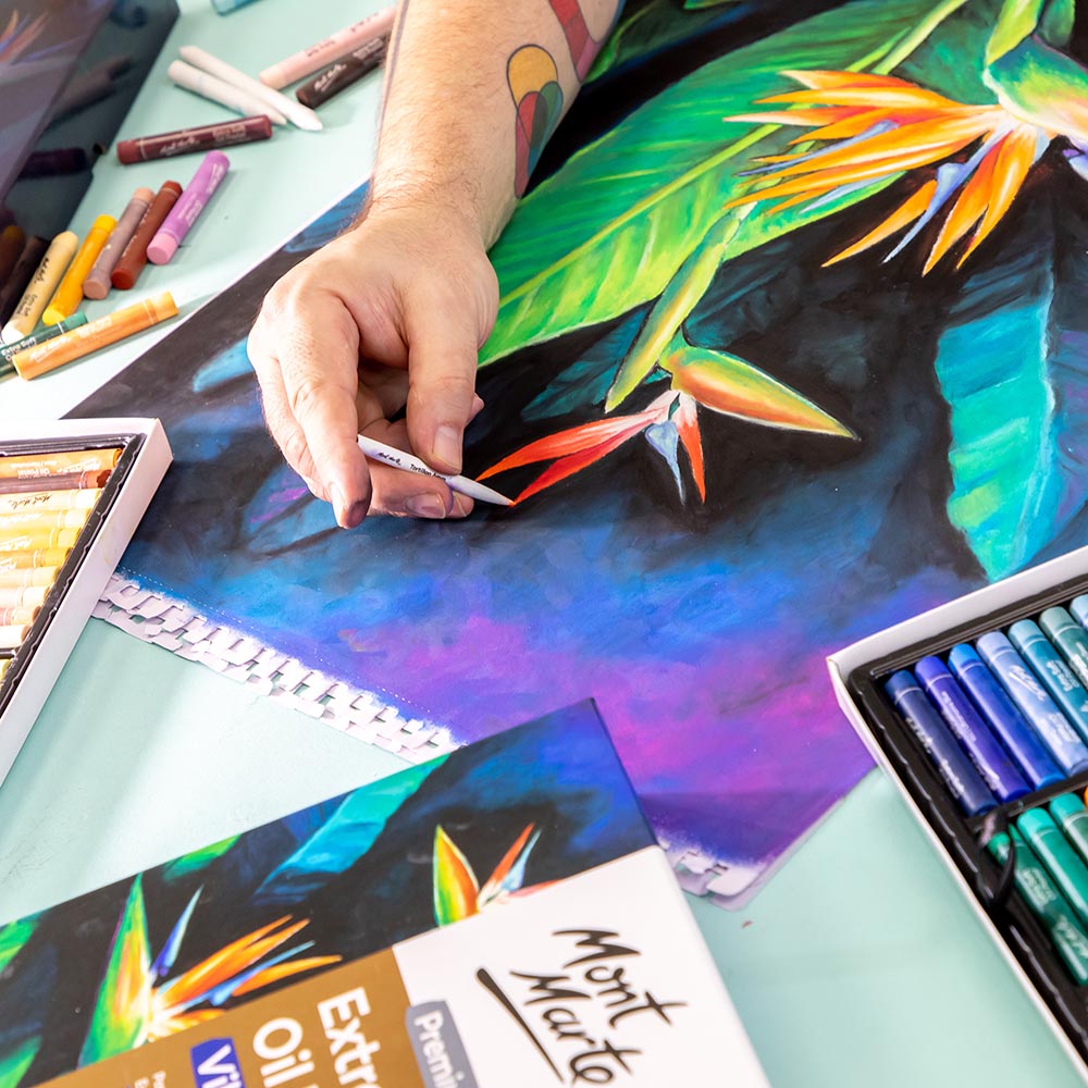 Premium Extra Soft Oil Pastels