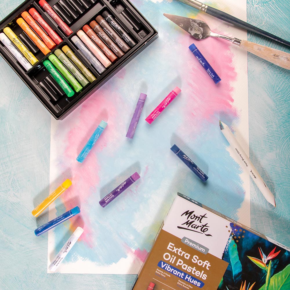 Premium Extra Soft Oil Pastels
