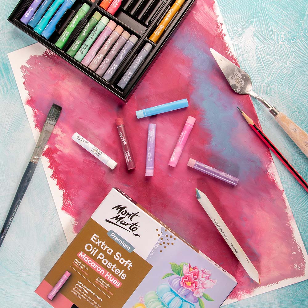 Premium Extra Soft Oil Pastels