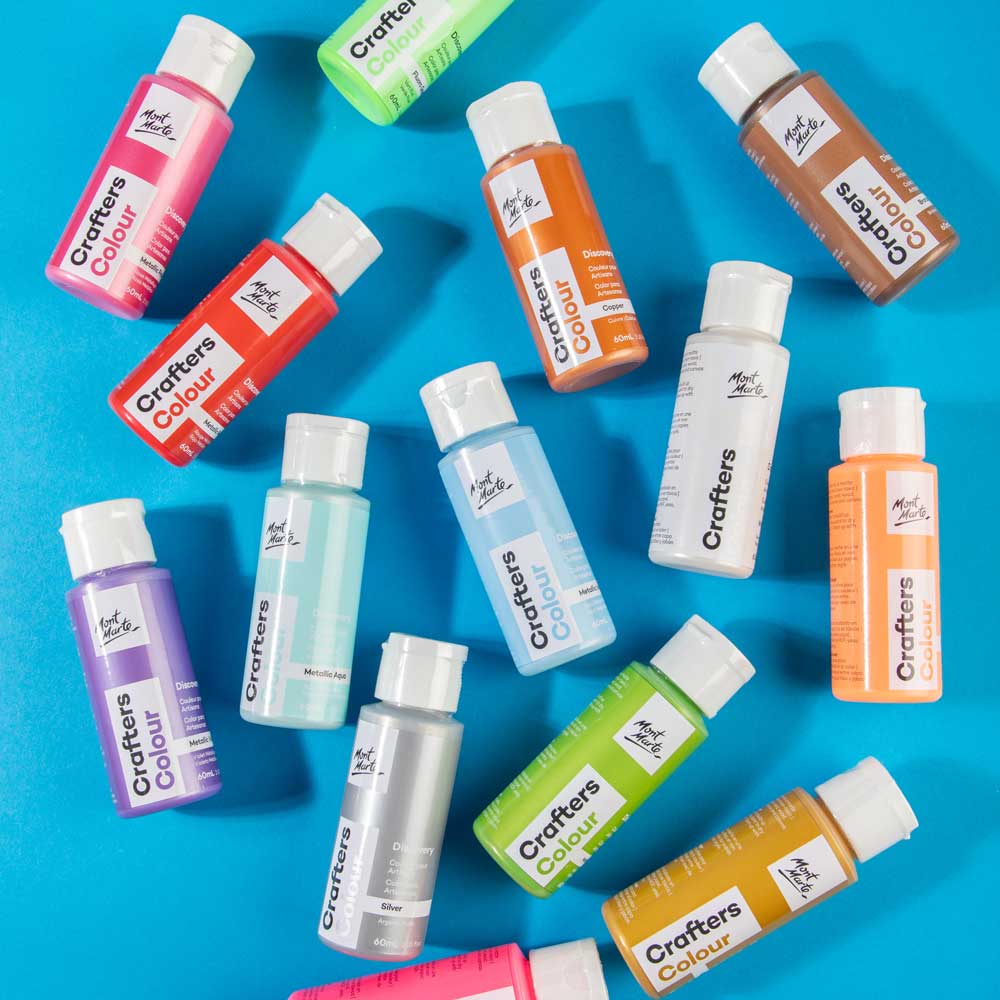Discovery Crafters Colour Paint Set – 60 ml