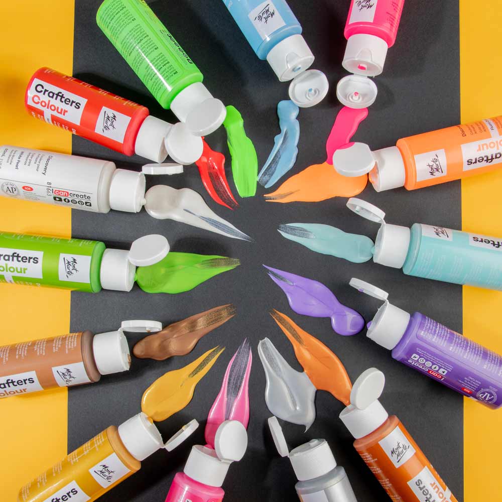 Discovery Crafters Colour Paint Set – 60 ml
