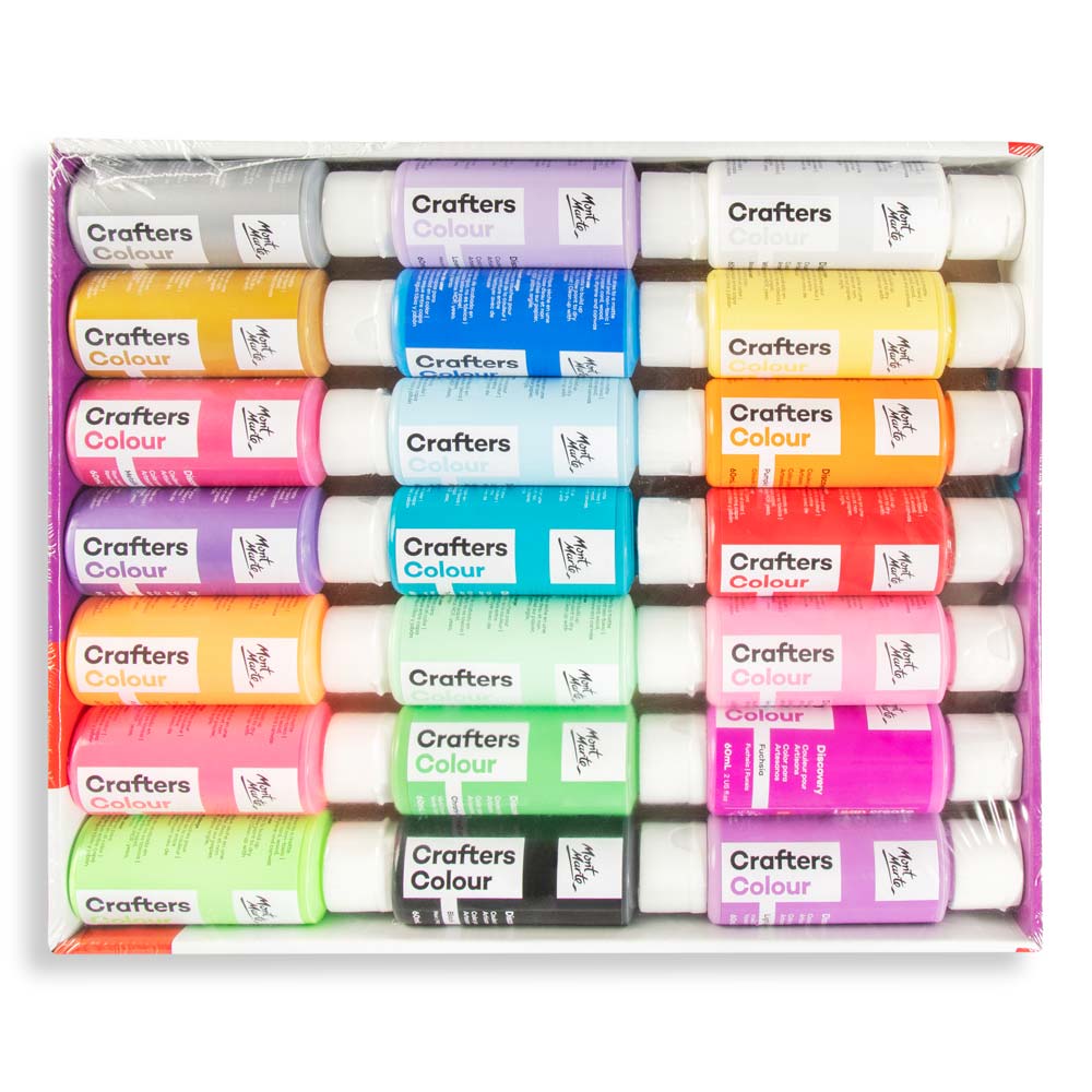 Discovery Crafters Colour Paint Set – 60 ml