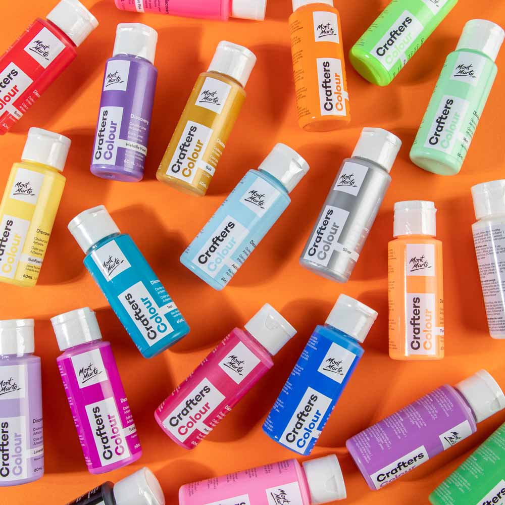 Discovery Crafters Colour Paint Set – 60 ml