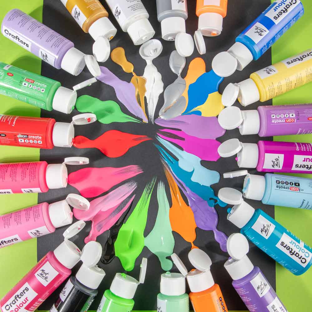 Discovery Crafters Colour Paint Set – 60 ml
