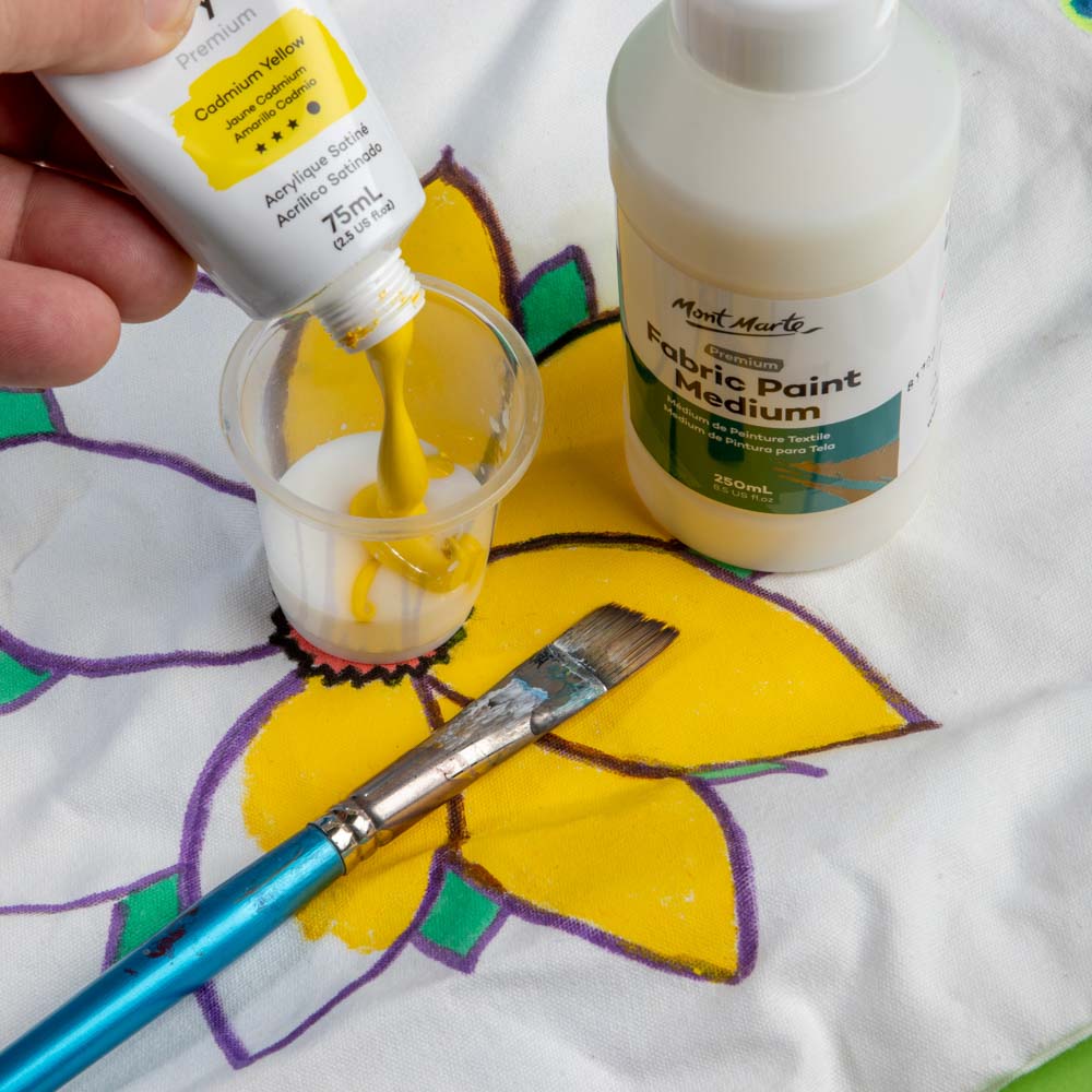 Premium Fabric Paint Medium – 250 ml