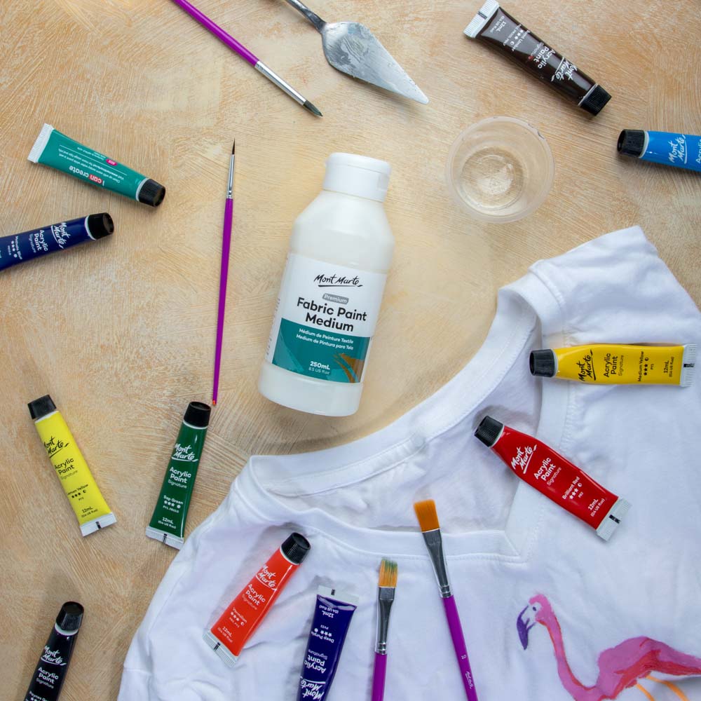 Premium Fabric Paint Medium – 250 ml