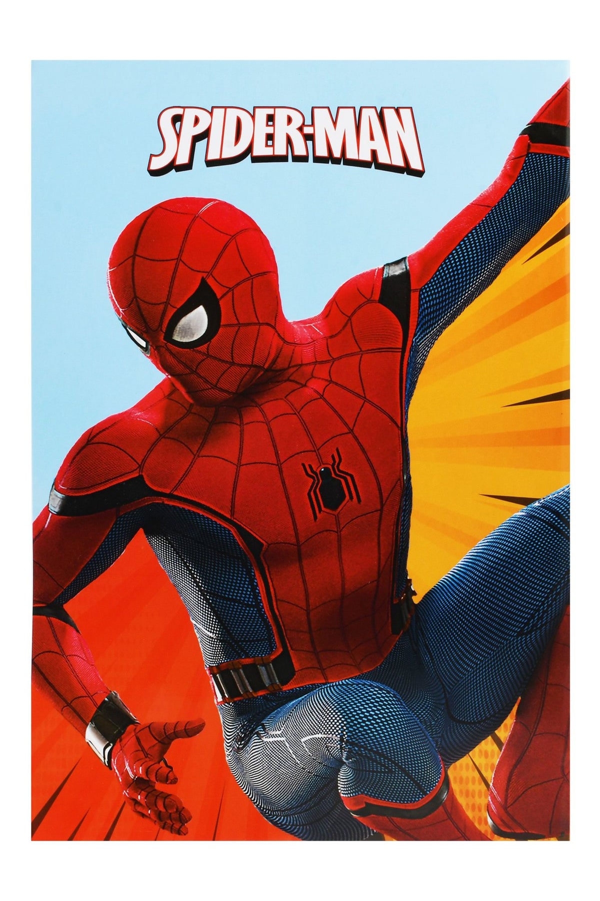 Butterfly Spider-Man A4 Multicolored Single Lined Notebook – 60 Sheets