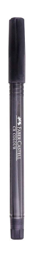 Faber-Castell Clear Ballpoint Pen with Cap 1.0 mm – Assorted Colors
