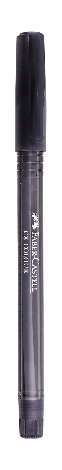 Faber-Castell Clear Ballpoint Pen with Cap 1.0 mm – Assorted Colors