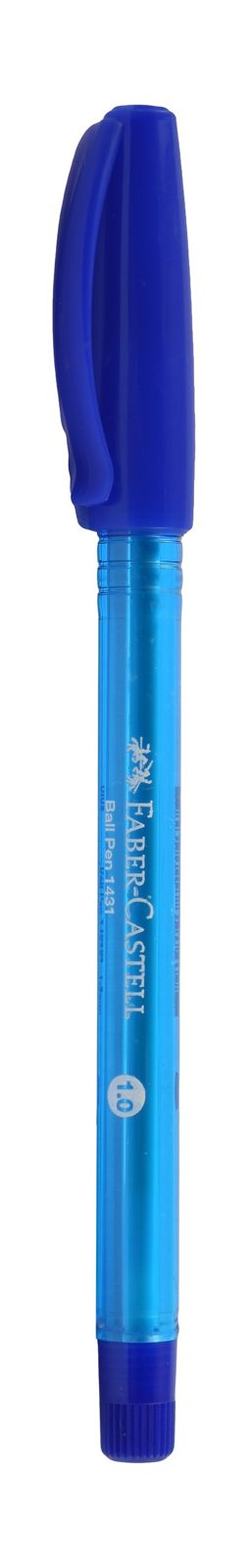 Faber-Castell Ballpoint Pen with Cap 1.0 mm – Blue