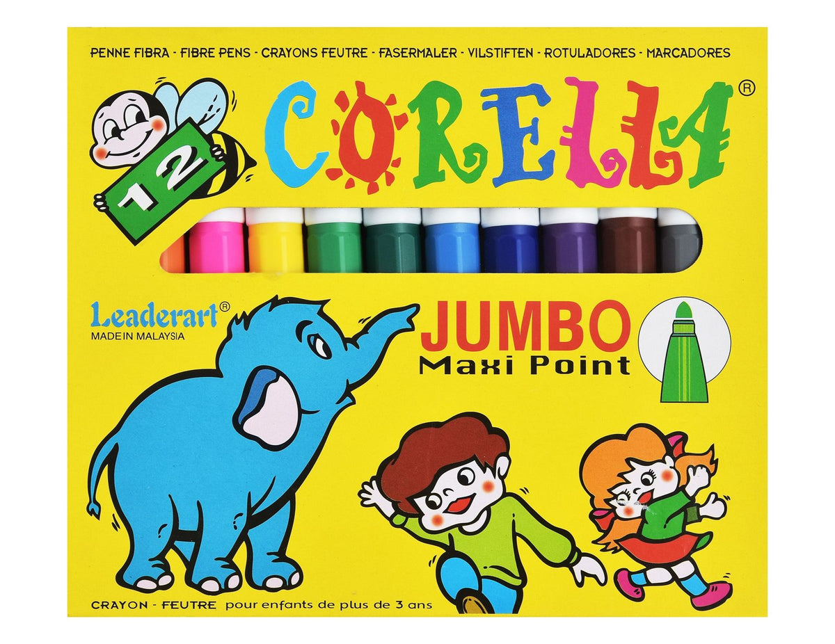 Jumbo Crayons – 12 Colors