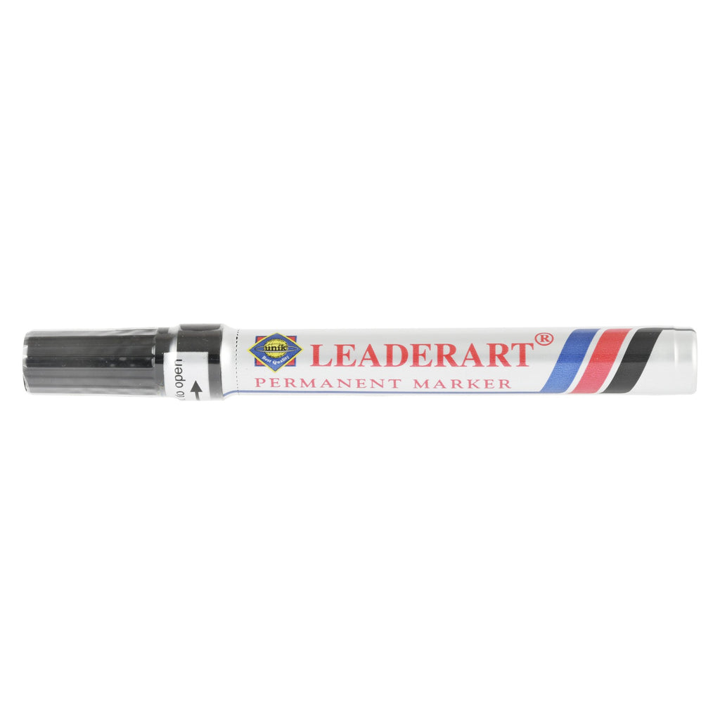 Unik 90 Leaderart Blue Ink Fiber Tip Permanent Marker