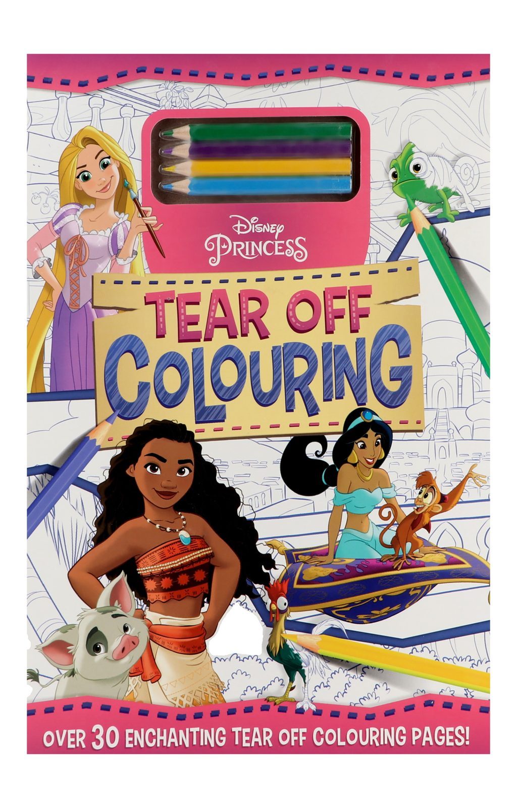 Disney Princess: Tear-Off Colouring