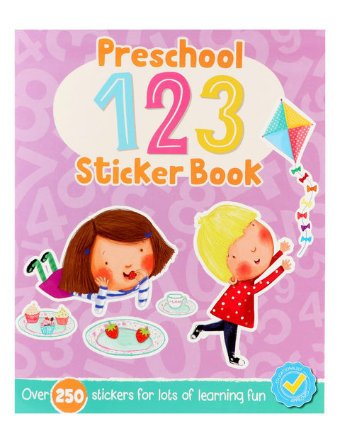 Preschool 123 Sticker Book