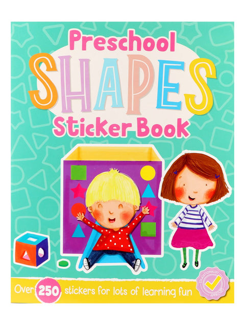Preschool Shapes Sticker Book