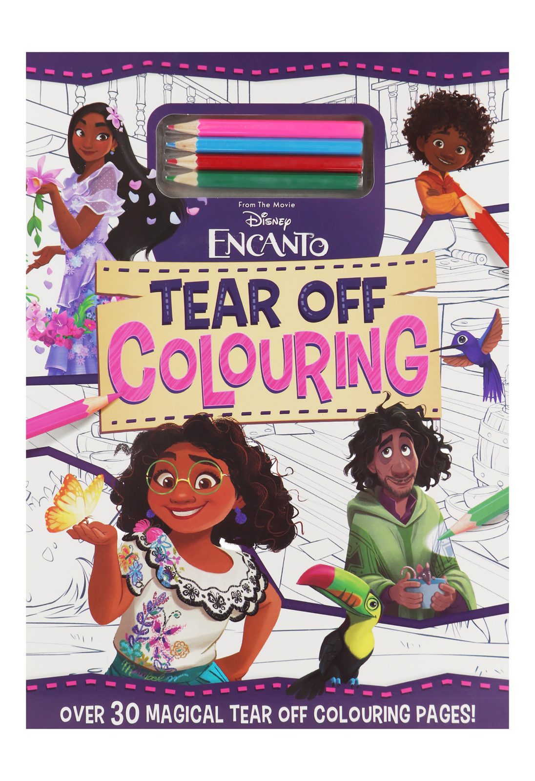 Disney Encanto: Tear-Off Colouring