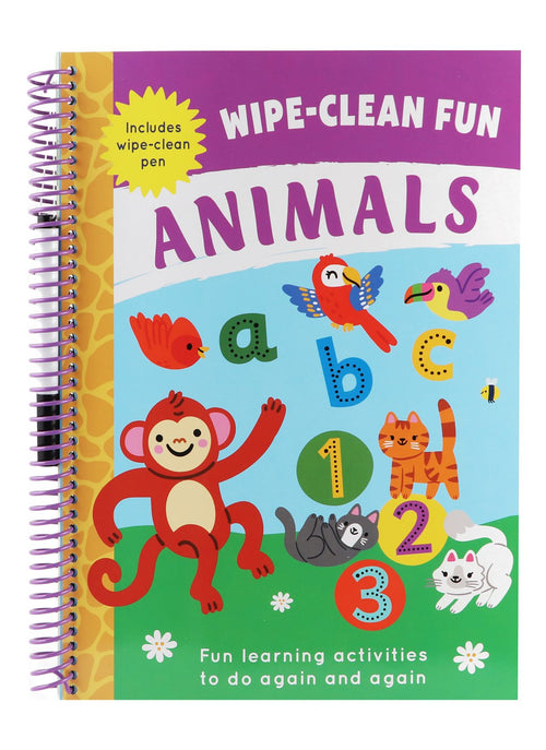 Wipe-Clean Fun: Animals