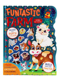 Igloo Books Funtastic Farm Activity Book in English with Stickers