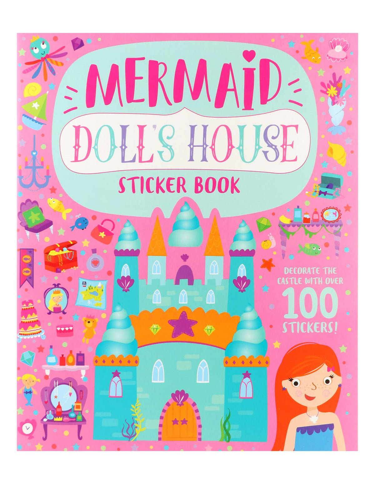 Mermaid Doll's House Sticker Book