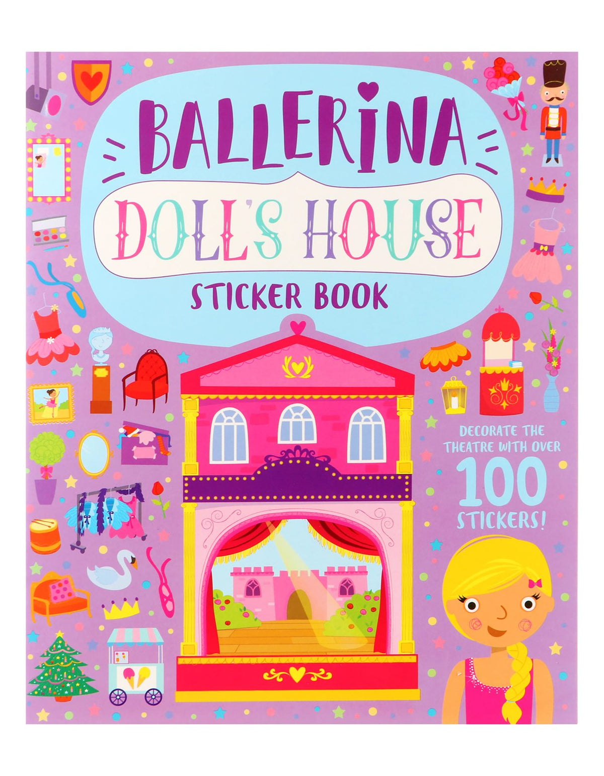 Ballerina Doll's House Sticker Book