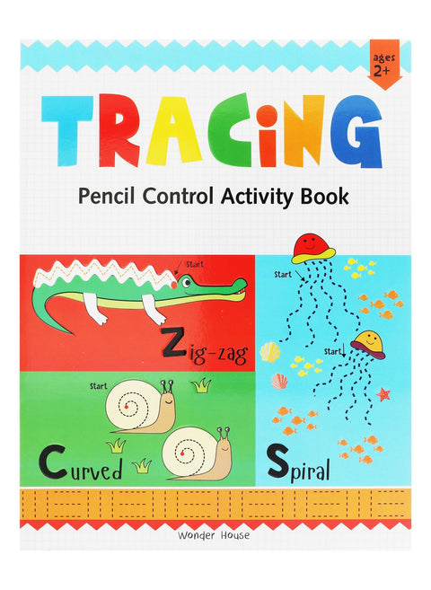 Tracing: Pencil Control Activity Book for Kids