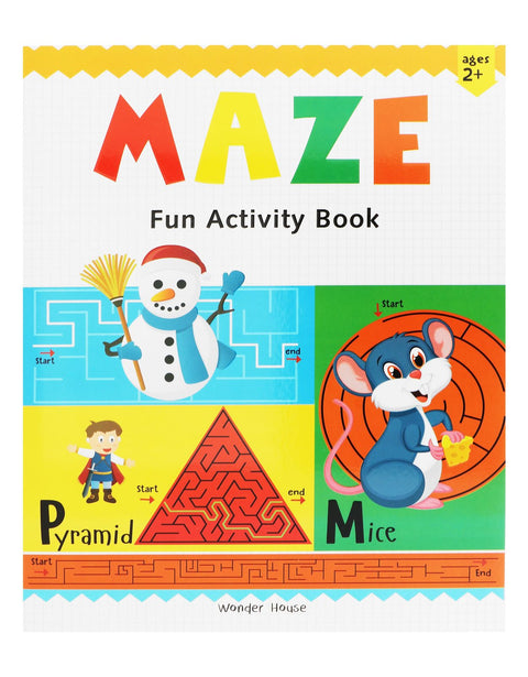 Maze: Fun Activity Book for Kids