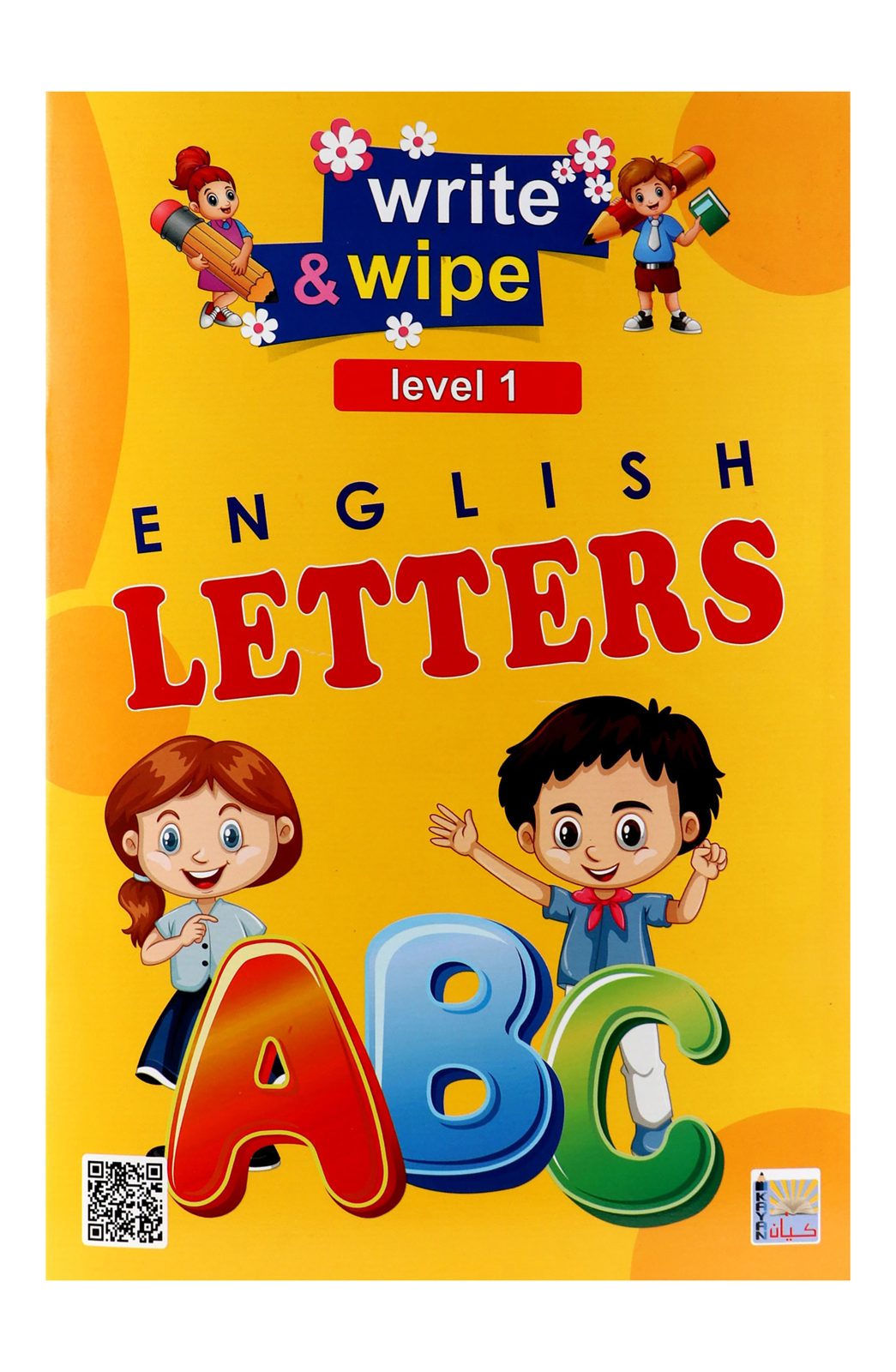 Kayan Write & Wipe English Letters – Level 1