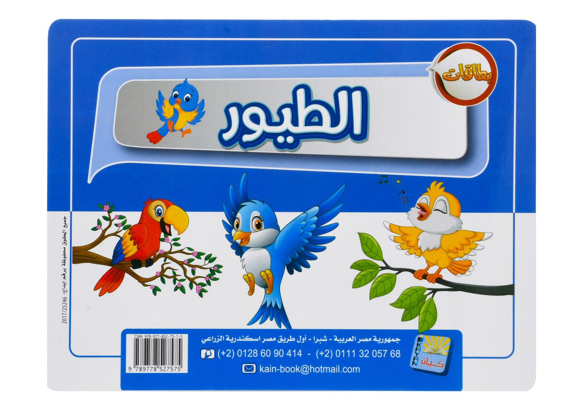 Kayan Birds Flash Cards