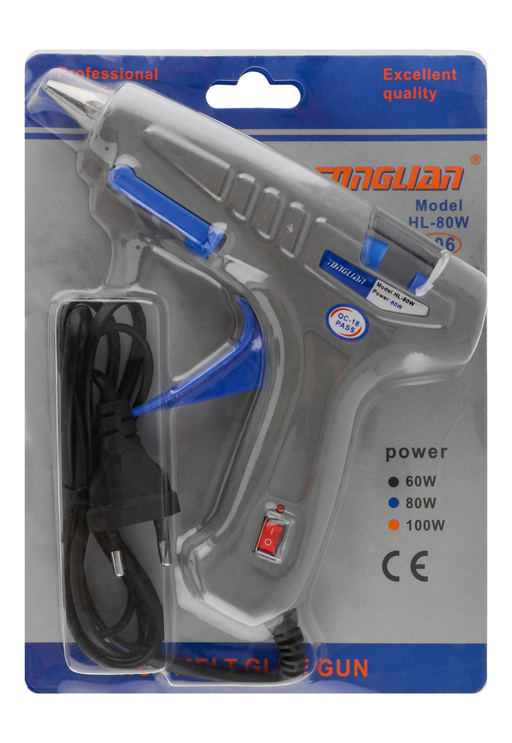 Tonglian Gray 80W Glue Gun