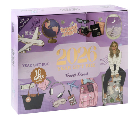 Mofkera Travel Mood Purple 2026 Stationery Gift Set